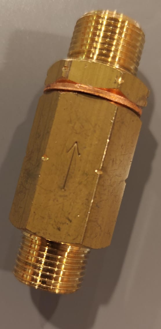 One Way Check Valve non-return 3/8" M/M