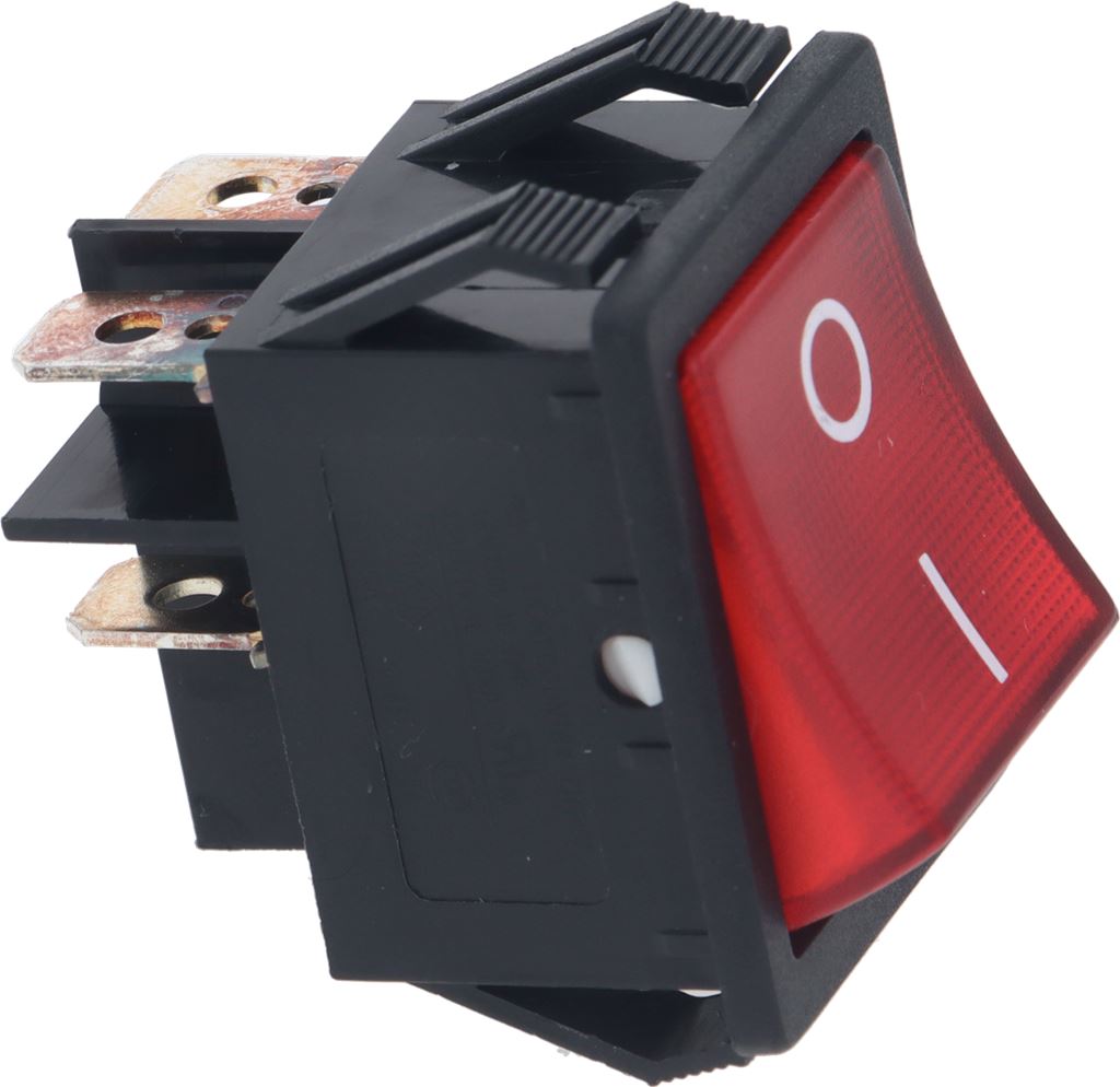 RED BIPOLAR SWITCH UL-CB