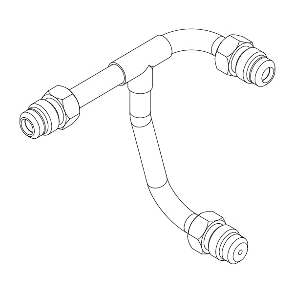 STEAM+WATER SOLENOID VALVE SUPPLY TUBE 10004628A