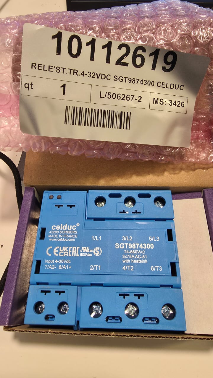 THREE PHASE STATIC RELAY SSR SGT9874300