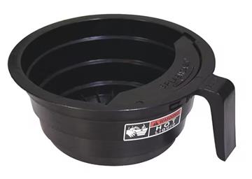 vp Funnel W/Decals, Plastic (Black 7.125" Dia) (Includes items 6, 7 & 10)