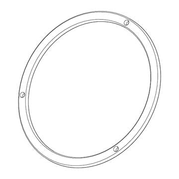 DISPLAY RING NUT RED CR