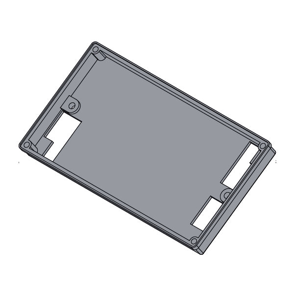 PLASTIC COVER FOR DISPLAY TOUCH 4,3"