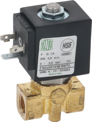 2WAY SOLENOID VALVE G1/4" 24V