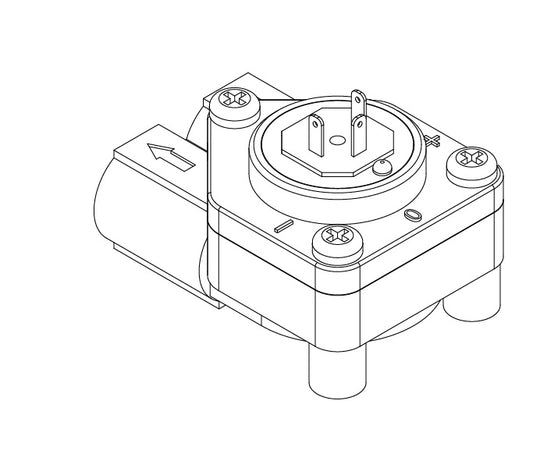 VOLUMETRIC COUNTER 1/8" OT57 TEA F.1.15 flowmeter