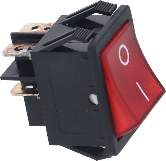 RED BIPOLAR SWITCH UL-CB