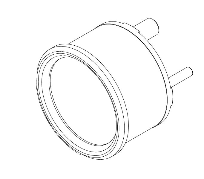 DOUBLE-SCALE PRESSURE GAUGE D.60 TV