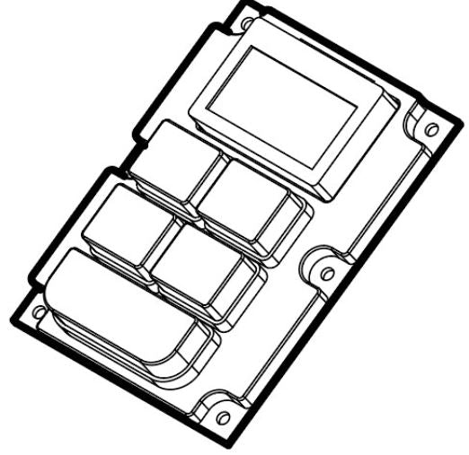F18 KEYBOARD KIT 10114600B
