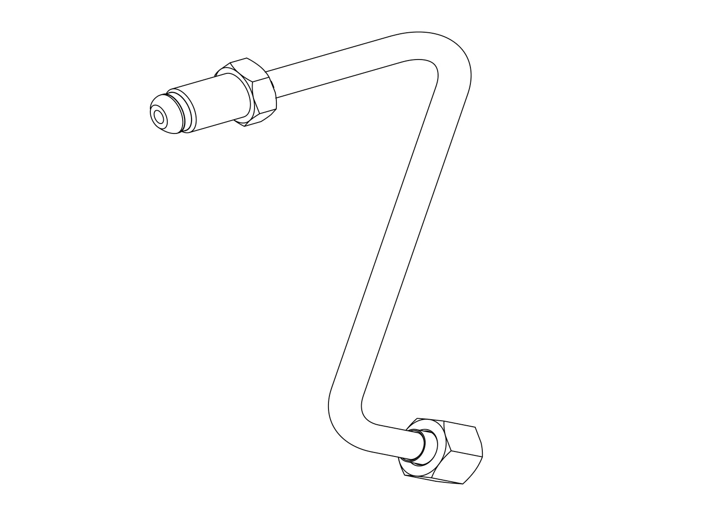 LOWER EXCHANGER TUBE 2-3GR