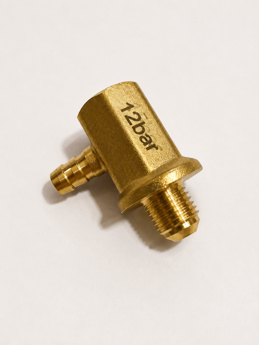 T-type safety valve(12Bar)-7/16*Φ8
