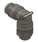 FITTING PUSH-IN 90° PVDF G1/8M - 6 A.7.013