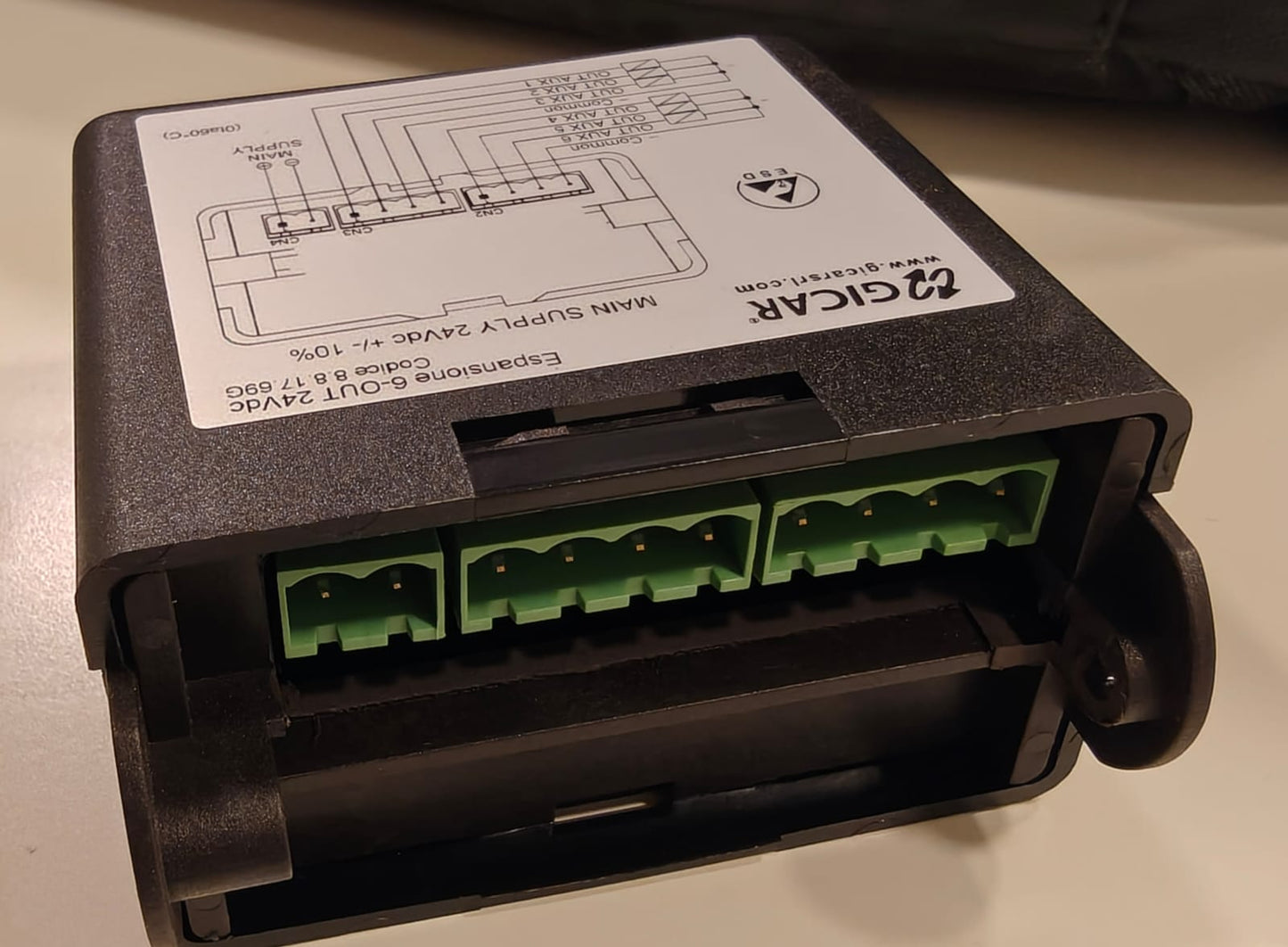 6 RELAYS BOARD EXPANSION 24VDC