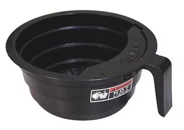 vp Funnel W/Decals, Plastic (Black 7.125")